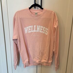Sporty & Rich Wellness Pink Sweatshirt